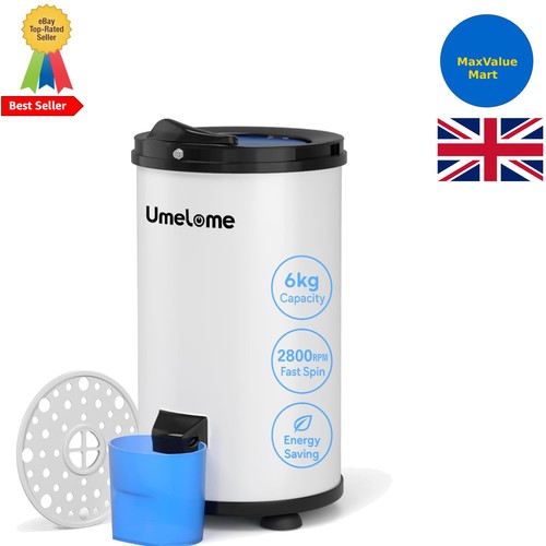 Stainless steel 6kg spin dryer - stainless,