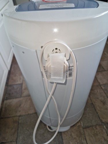 White knight spin dryer - white,